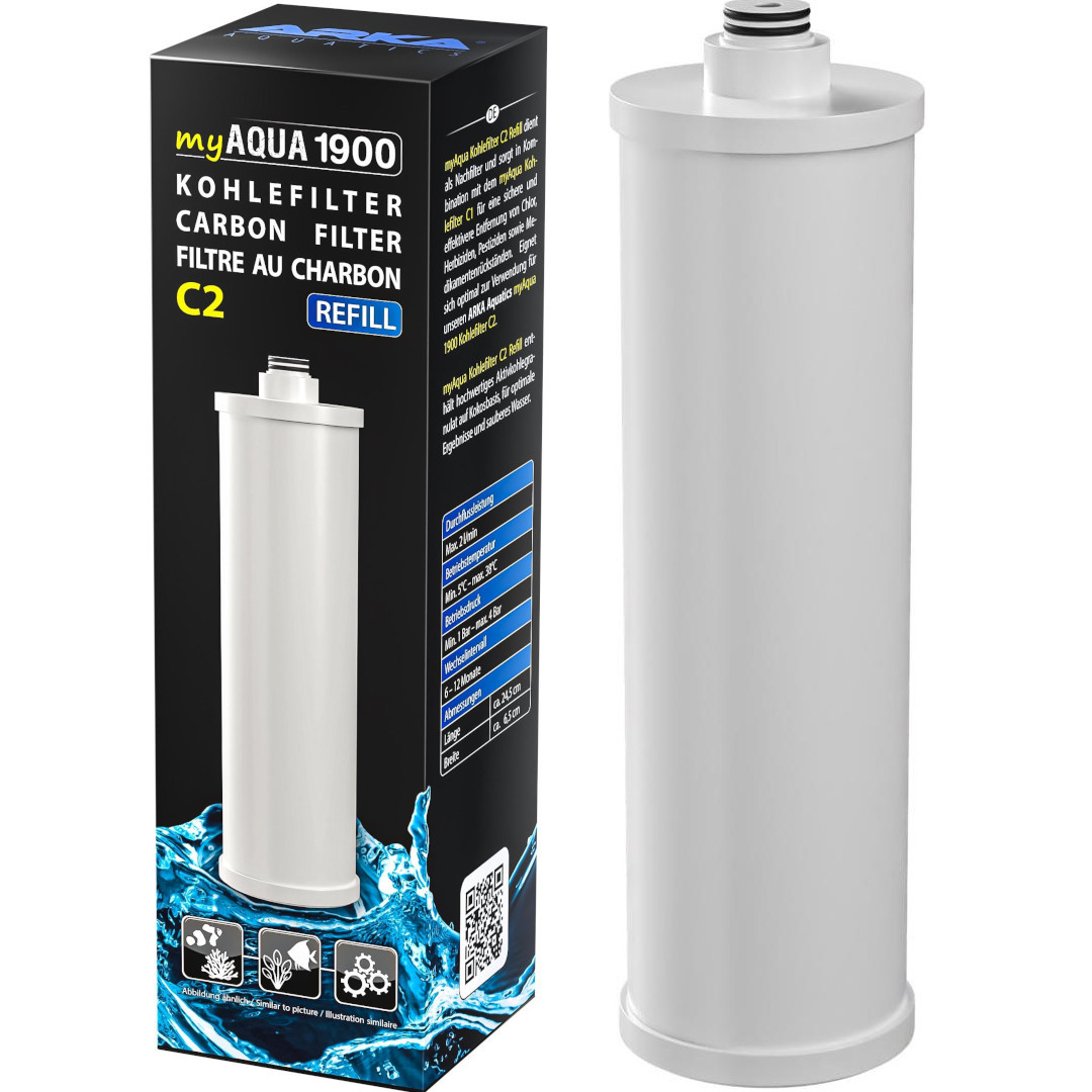 Arka Carbon Filter C2 Refill - Wkład węglowy myAqua 1900 uzupełnienie