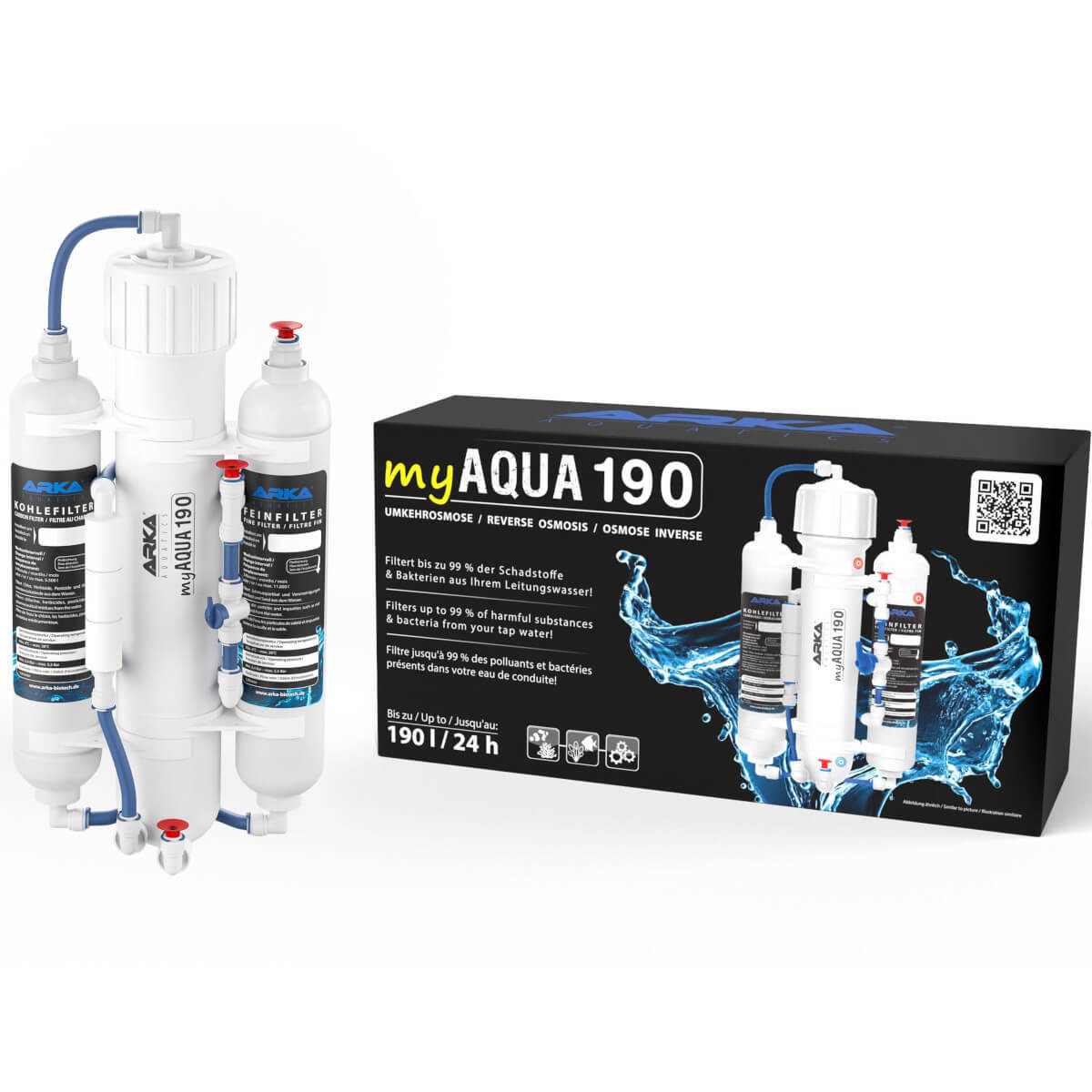 Arka myAqua 190 Filtr RO osmoza akwarystyczna 