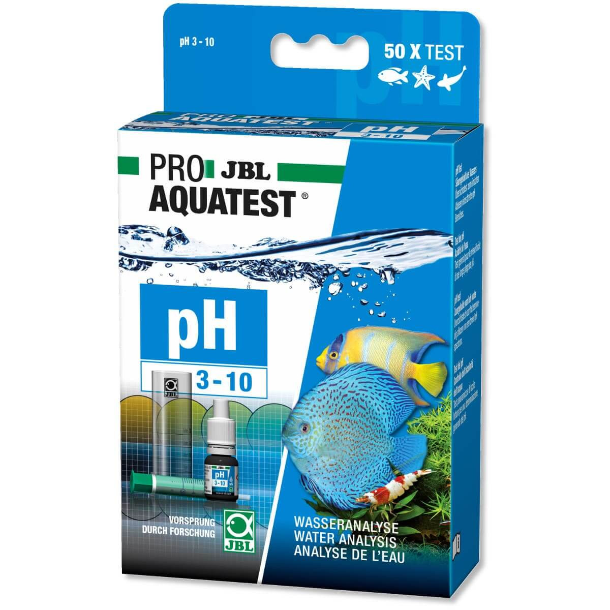 JBL PROAQUATEST TEST PH 3.0-10.0 - KOMPLETNY ZESTAW 