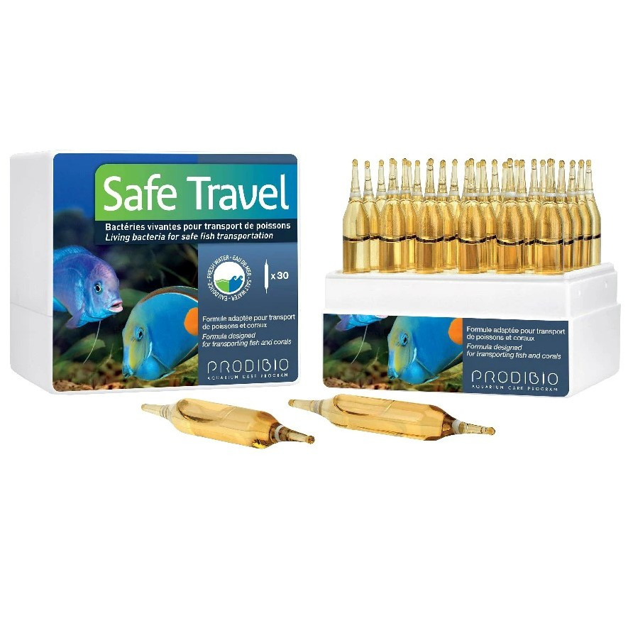 Prodibio Safe Travel 30 ampułek - Bezpieczny transport ryb