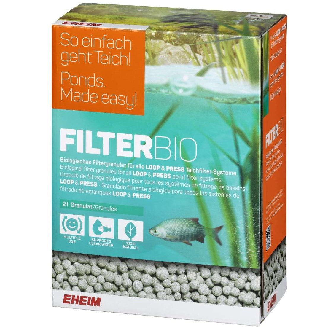Eheim Filterbio 2L - Bio-ceramika wkład biologiczny