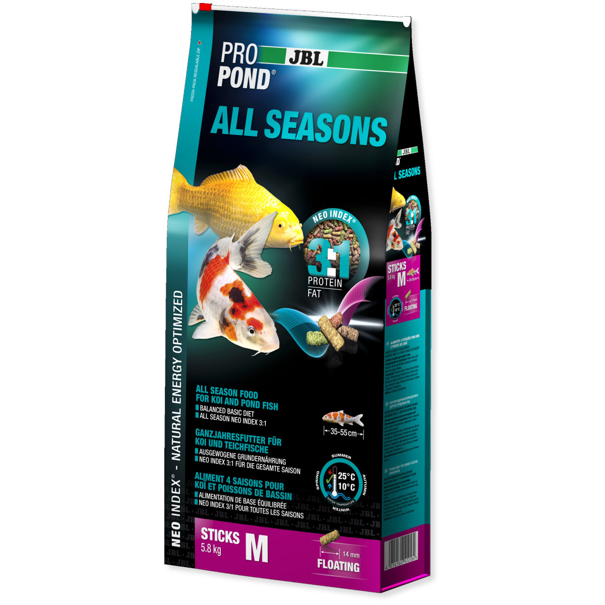 JBL Propond All Seasons M 32L / 5,8kg Pokarm dla ryb oczko wodne