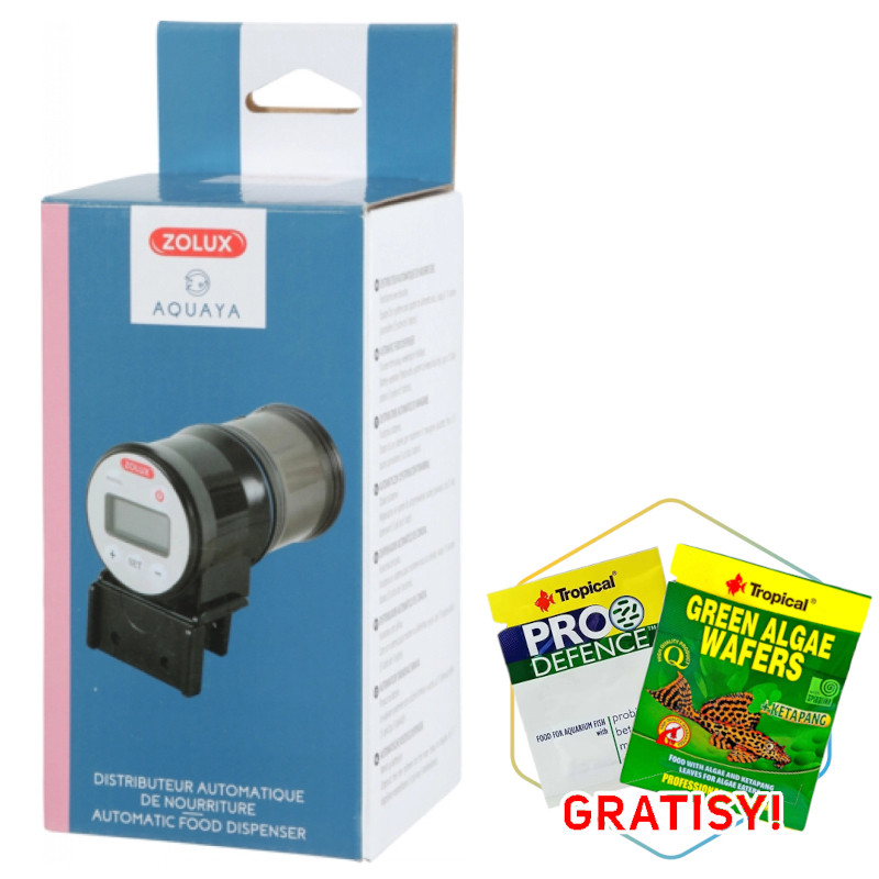 Zolux Karmnik automatyczny dla ryb + gratisy