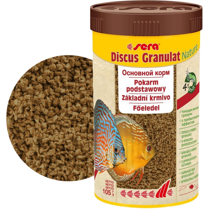 Sera Discus Granules 250ml Pokarm dla pielęgnic