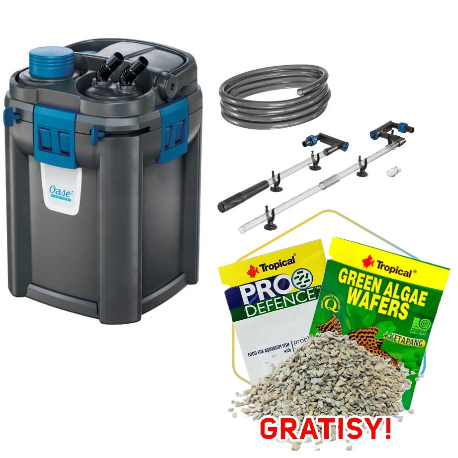 Oase BioMaster 250 - filtr zewnętrzny do akwarium 250l + gratisy