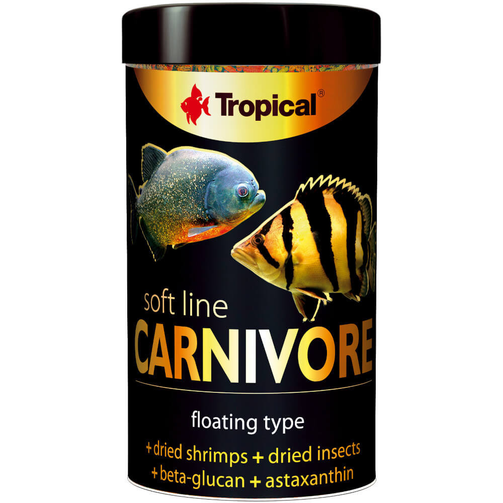TROPICAL SOFT LINE CARNIVORE 1000ML - 320G POKARM DLA DUŻYCH RYB