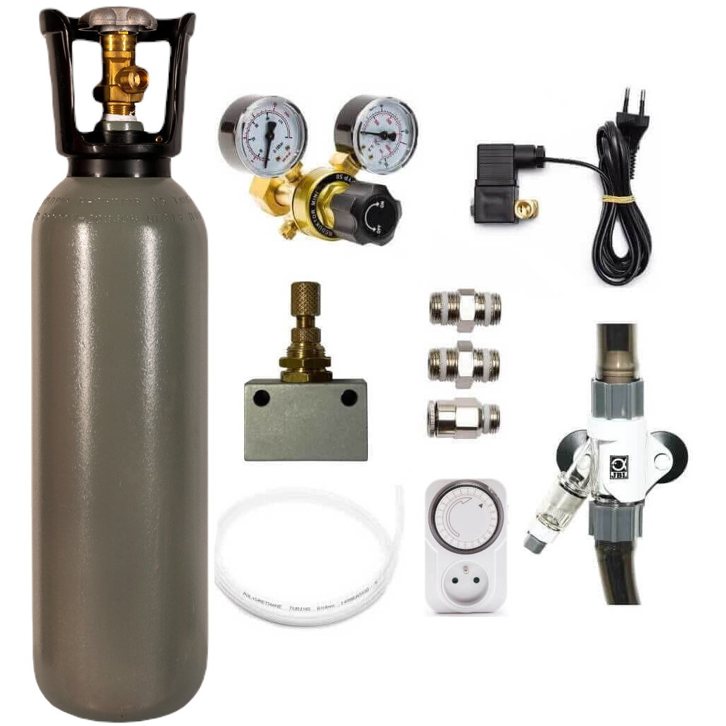 Zestaw CO2 Reaktor 19/25mm z butlą 5L