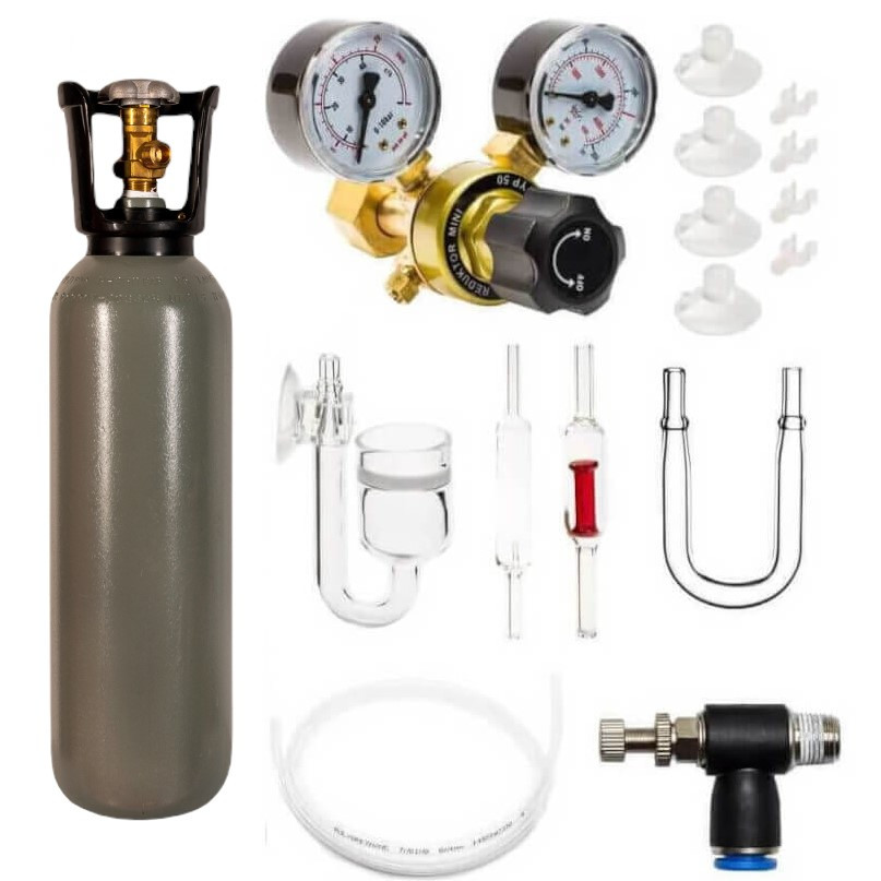 Zestaw CO2 Plant Standard z butlą 2L do akwarium