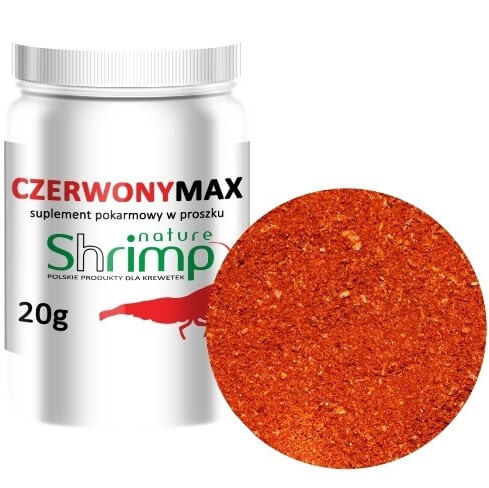 Shrimp Nature Czerwony Max - poprawia czerwień