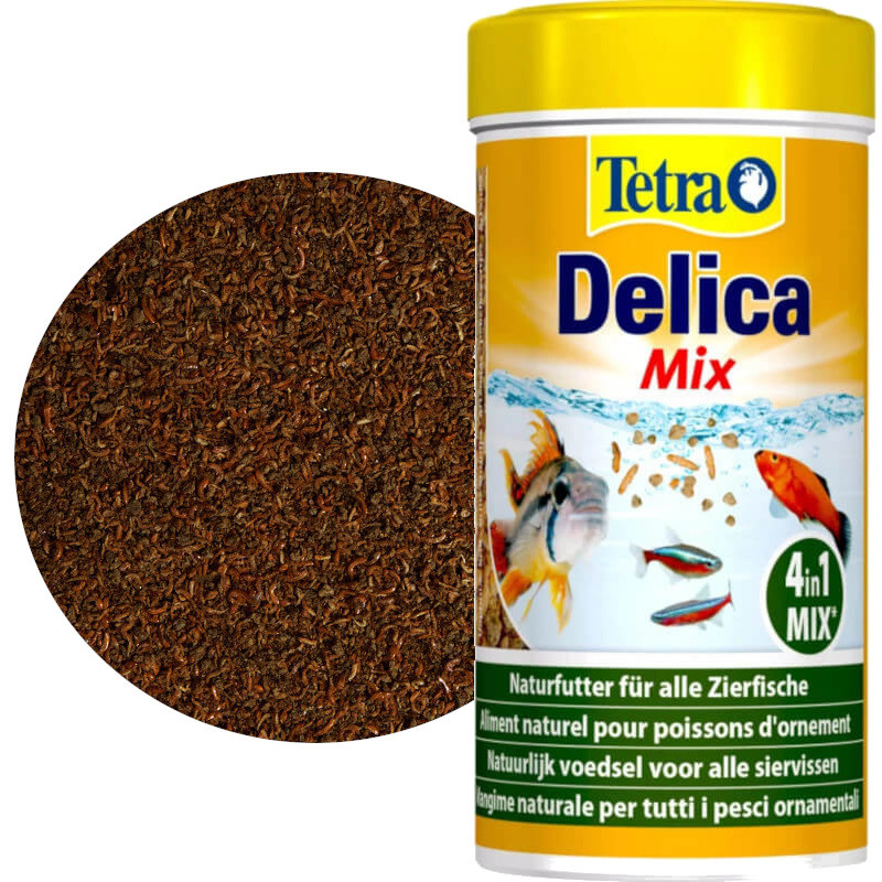 Tetra Delica Natural Snack Mix 250ml - 30g Pokarm liofilizowany dla ryb