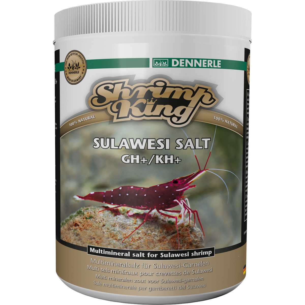 Dennerle Shrimp King Sulawesi Salt 1000g Mineralizator dla krewetek Sulawesi