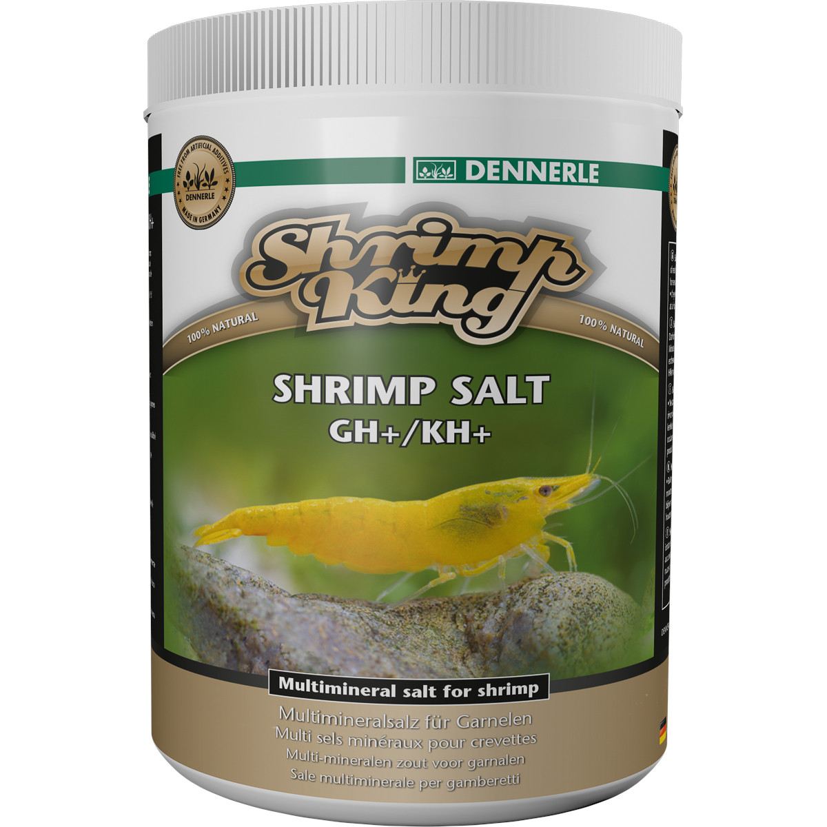 Dennerle Shrimp King Shrimp Salt GH/KH+ 1000g Mineralizator dla krewetek neocaridina