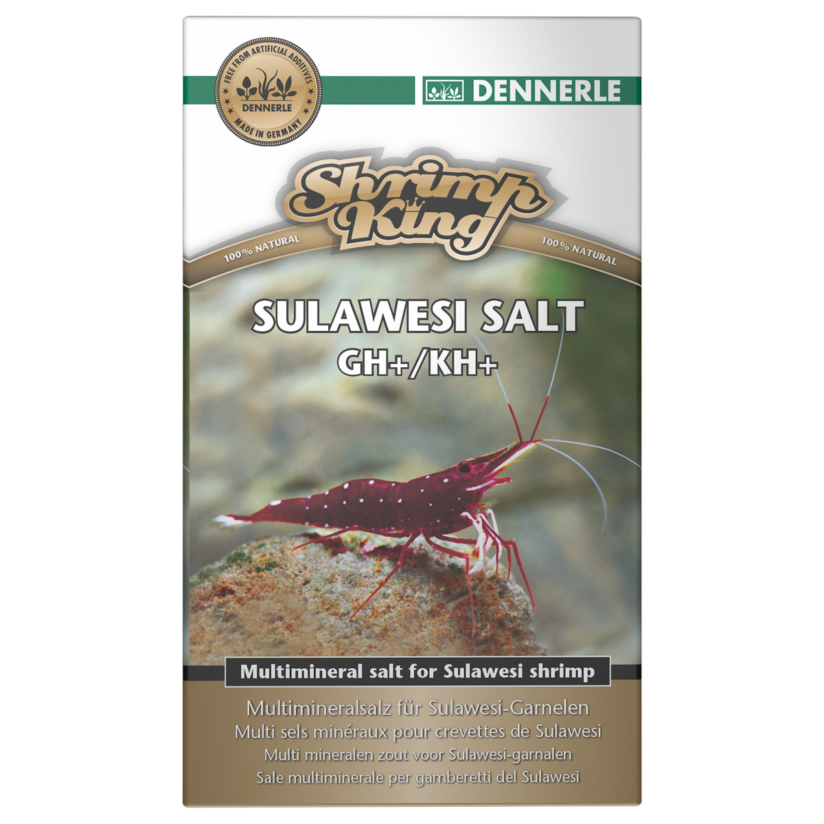 Dennerle Shrimp King Sulawesi Salt 200g Mineralizator dla krewetek Sulawesi