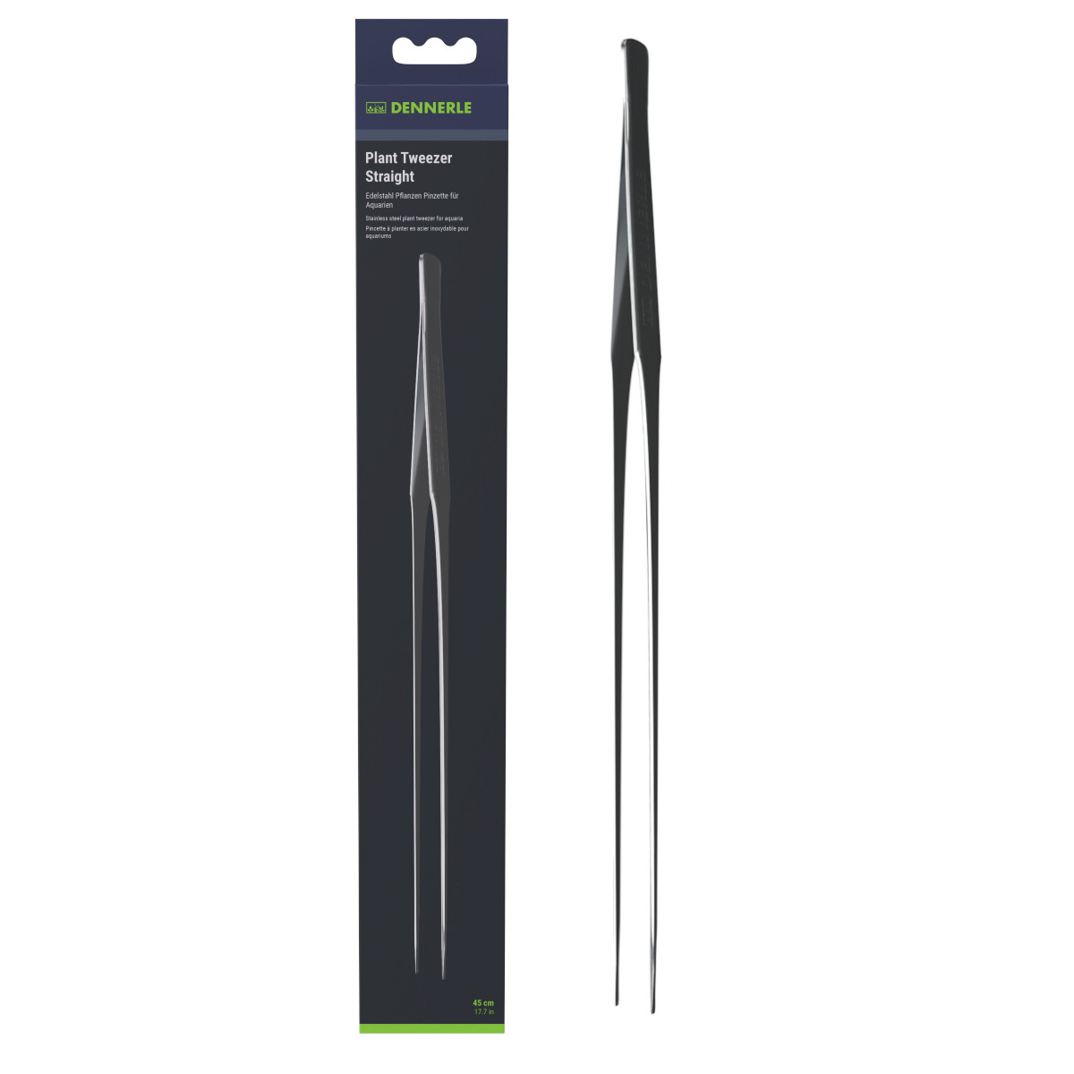 Dennerle Plant Tweezer Straight Pęseta penseta prosta 45cm do akwarium