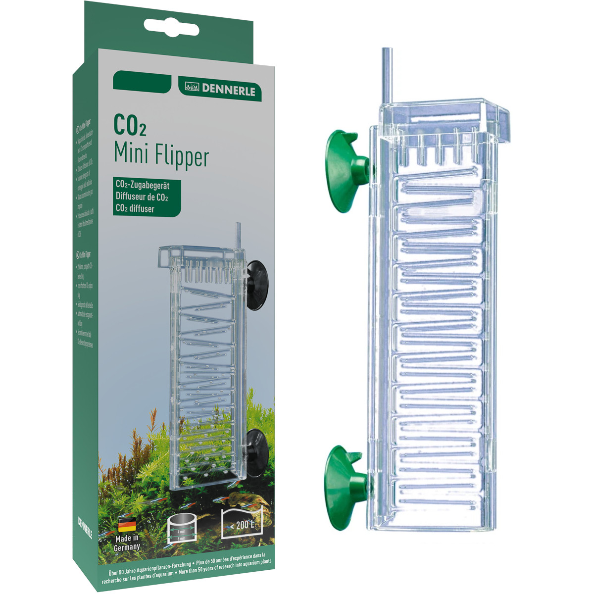 Dennerle CO2 Mini-Flipper Reaktor dyfuzor CO2 do akwarium