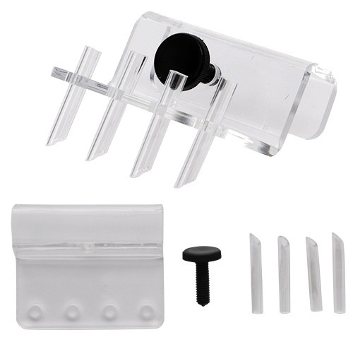 Dupla Tube Holder Uchwyt na 4 wężyki pomp dozujących