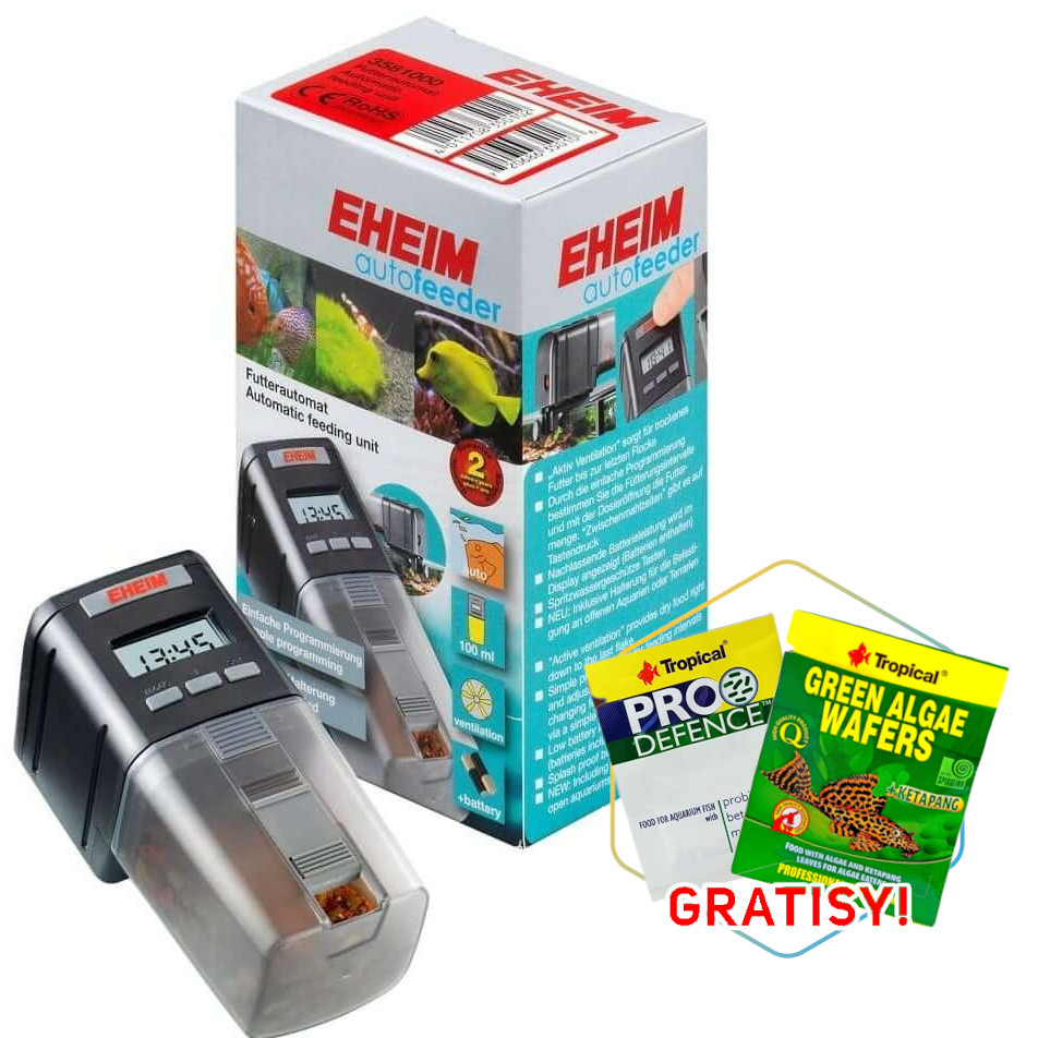Eheim 3581 karmnik automatyczny + pokarmy gratis
