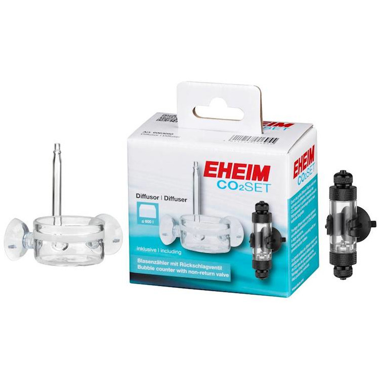 Eheim CO2 Set Dyfuzor + licznik bąbelków do akwarium 600L 6063080