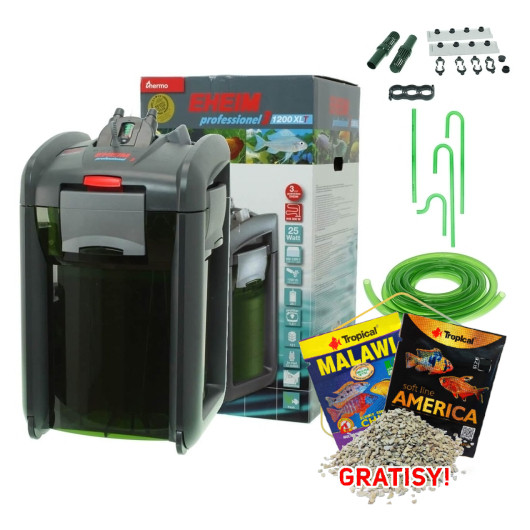 Eheim Professionel 3 1200XLT 2180 filtr zewnętrzny z grzałką + gratisy
