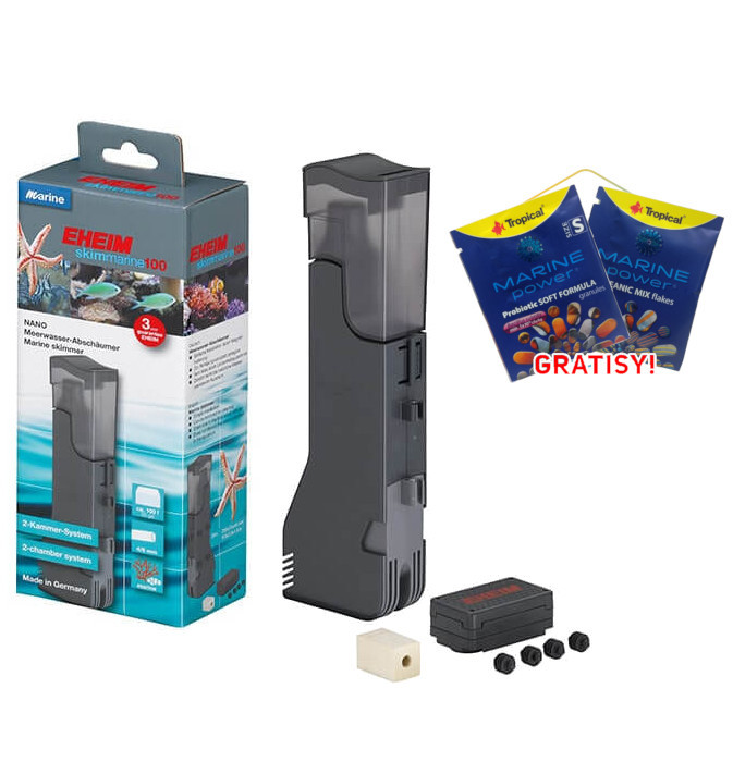 Eheim skimmarine 100 odpieniacz białek do akwarium 100l + gratisy