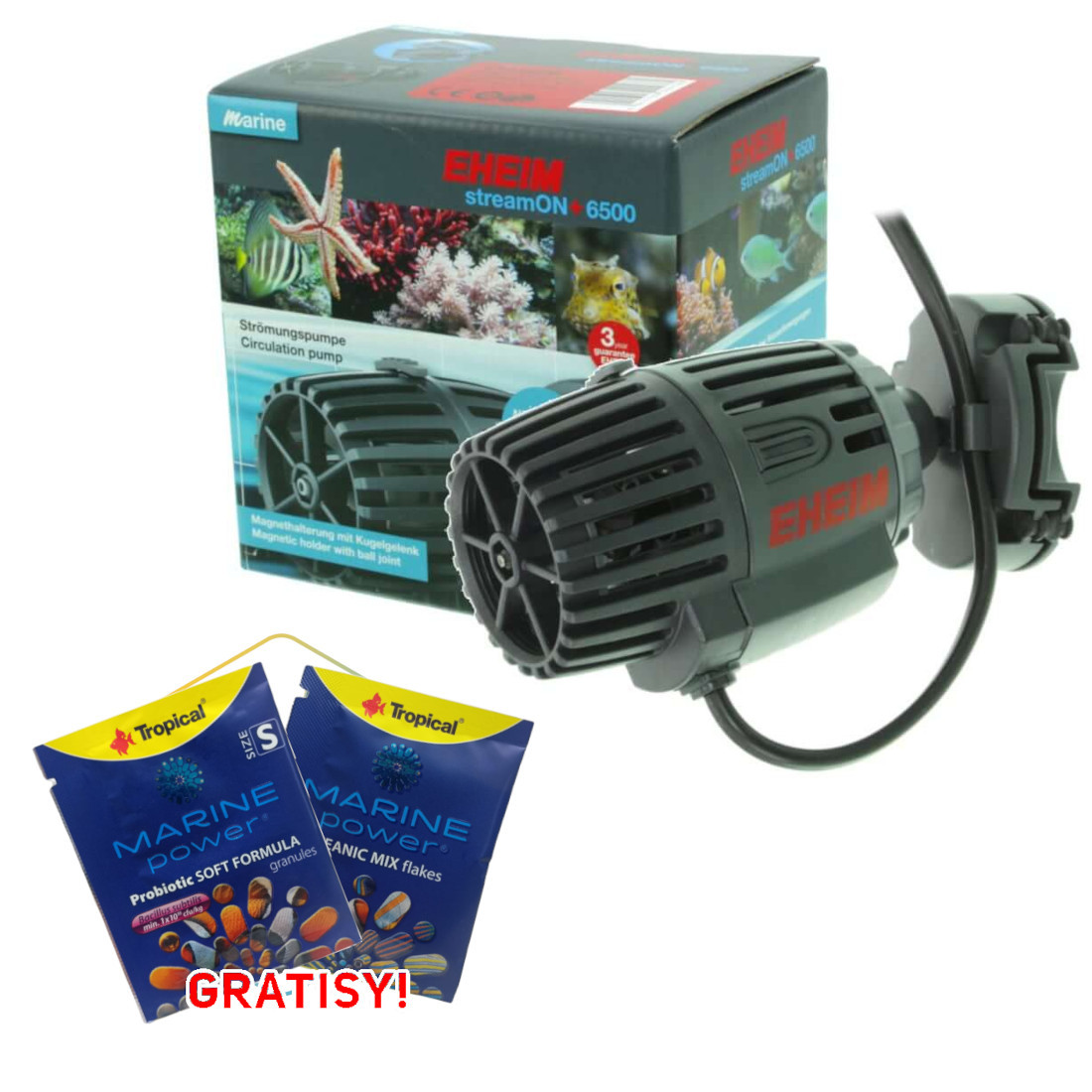 Eheim StreamON+ 6500 pompa cyrkulacyjna falownik + gratisy