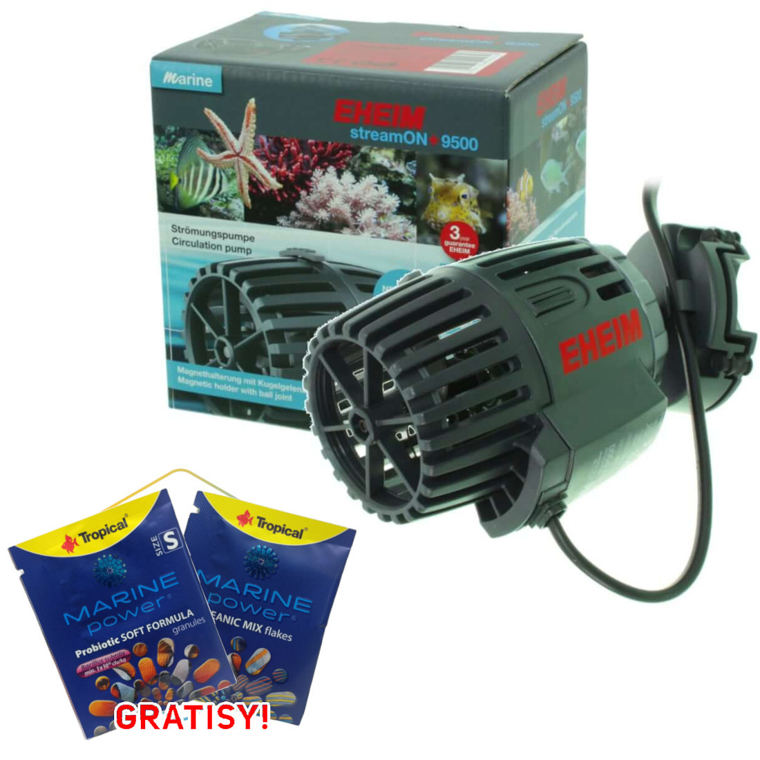 Eheim StreamON+ 9500 pompa cyrkulacyjna falownik + gratisy