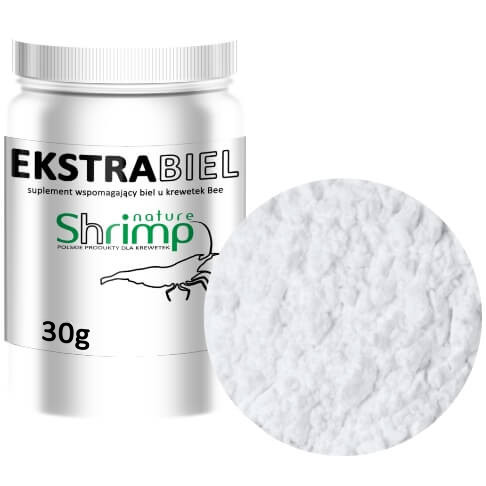 Shrimp Nature Ekstra Biel 30g Poprawia biel