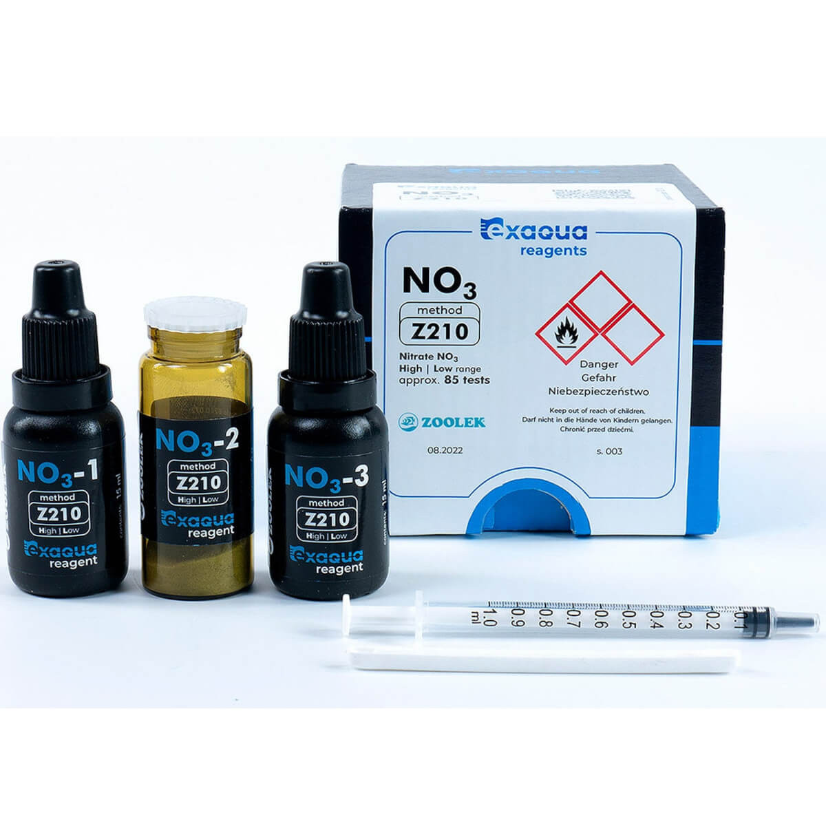 Exaqua Azotany NO3 Z210 - Odczynniki do PRO3/PRO6