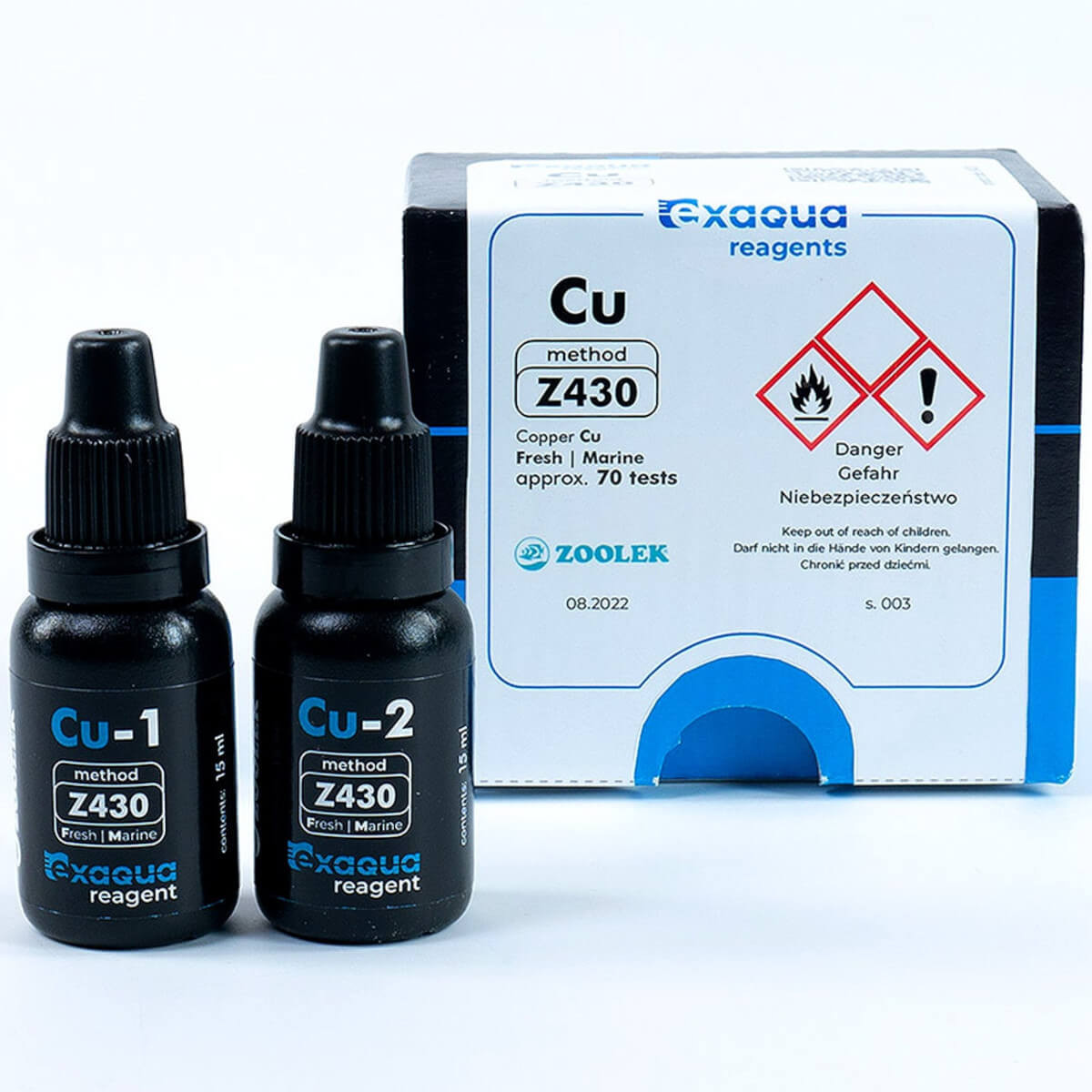 Exaqua Miedź Cu Z430 - Odczynniki do PRO3/PRO6