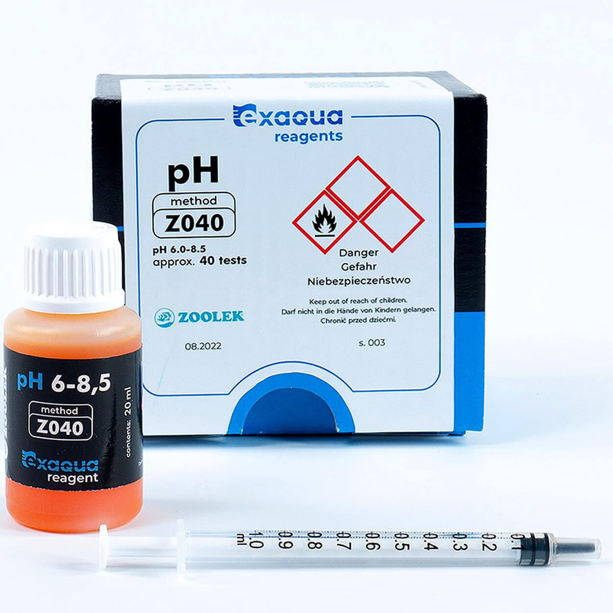 Exaqua pH 6.0-8.5 Z040 - Odczynniki do PRO3/PRO6