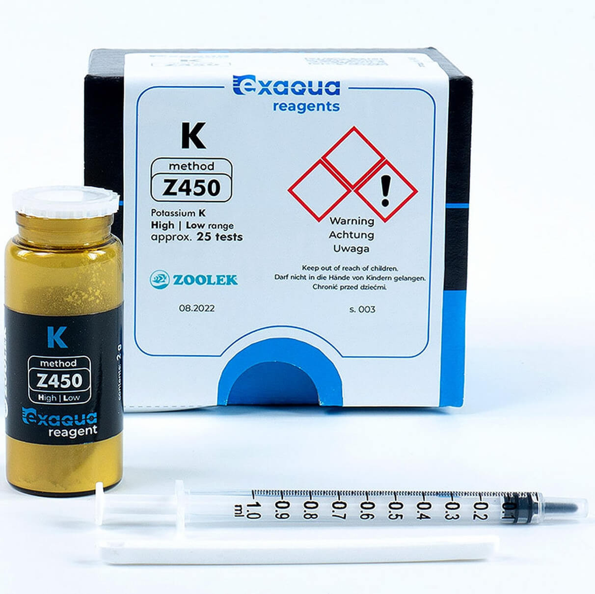 Exaqua POtas K Z450 - Odczynniki do PRO3/PRO6