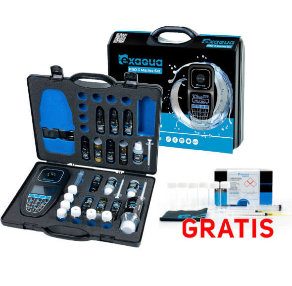 Exaqua PRO 3 Marine Water Set - Zestaw walizkowy woda morska