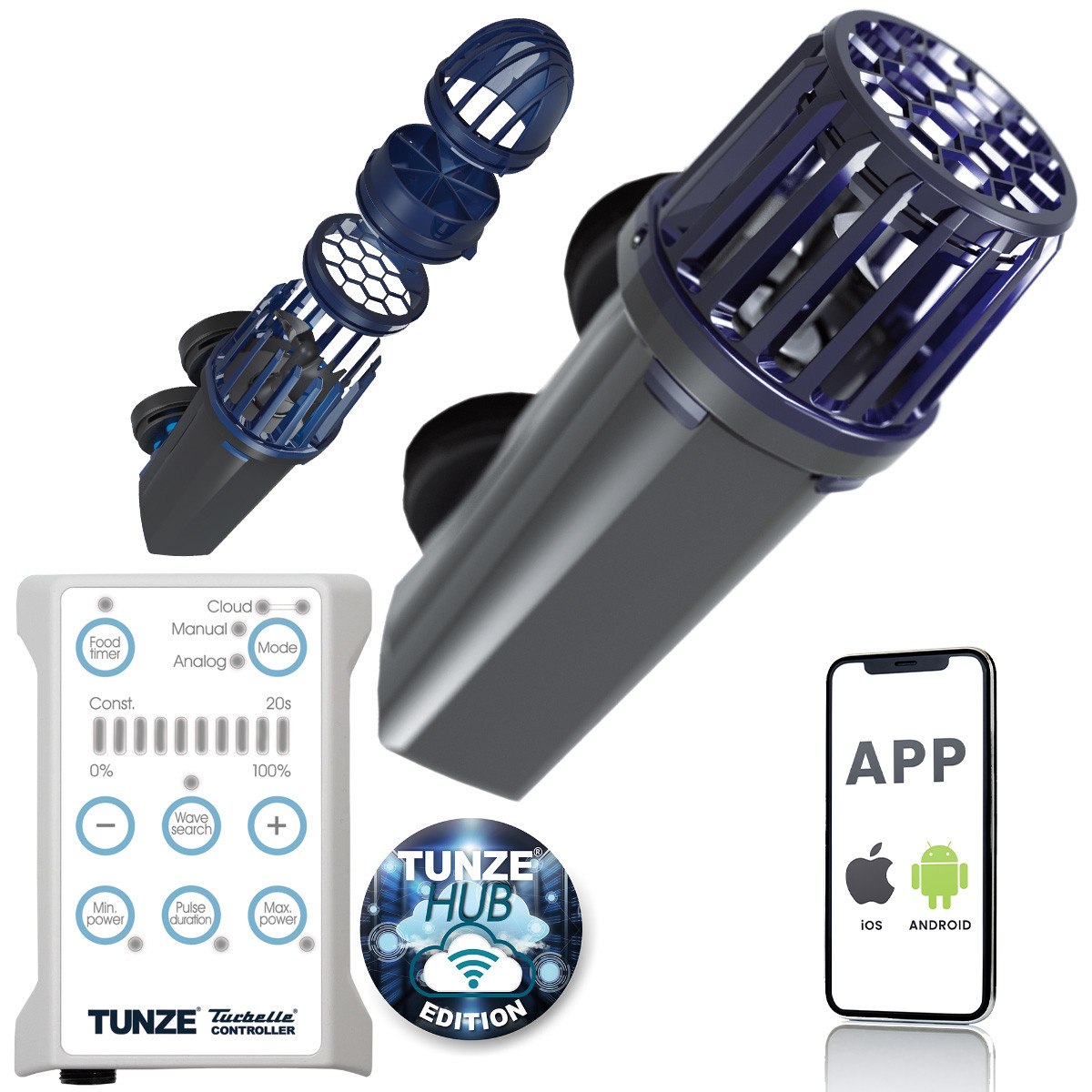 OUTLET Tunze Turbelle Stream 3 Pompa cyrkulacyjna do akwarium 2 500-15 000l/h