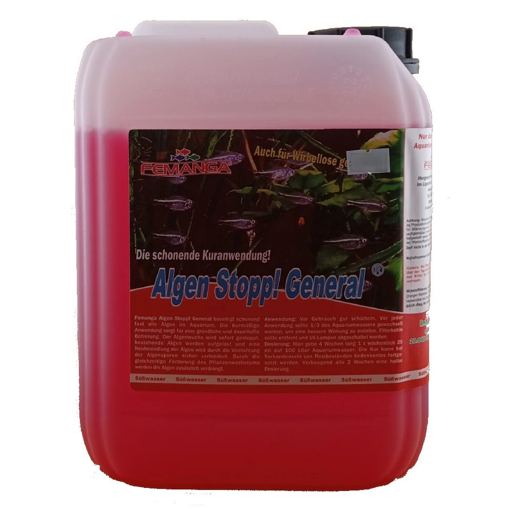 Femanga Algen Stopp General 5000ml / 5L - na glony
