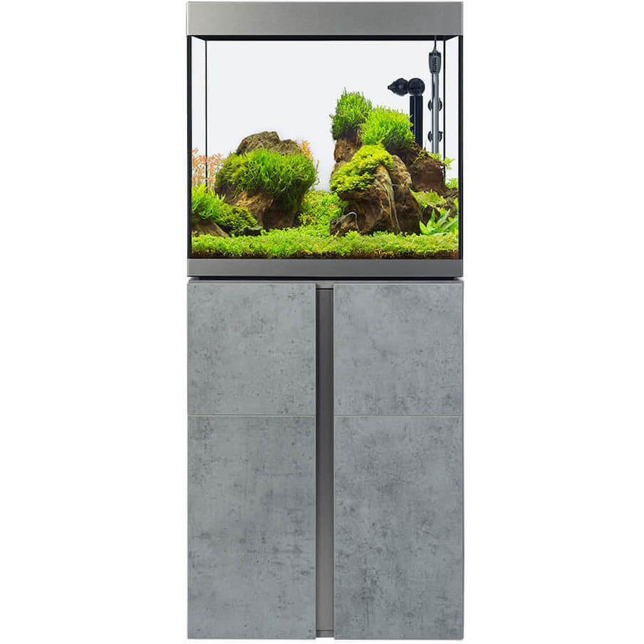 Fluval Siena 160 Akwarium zestaw LED beton