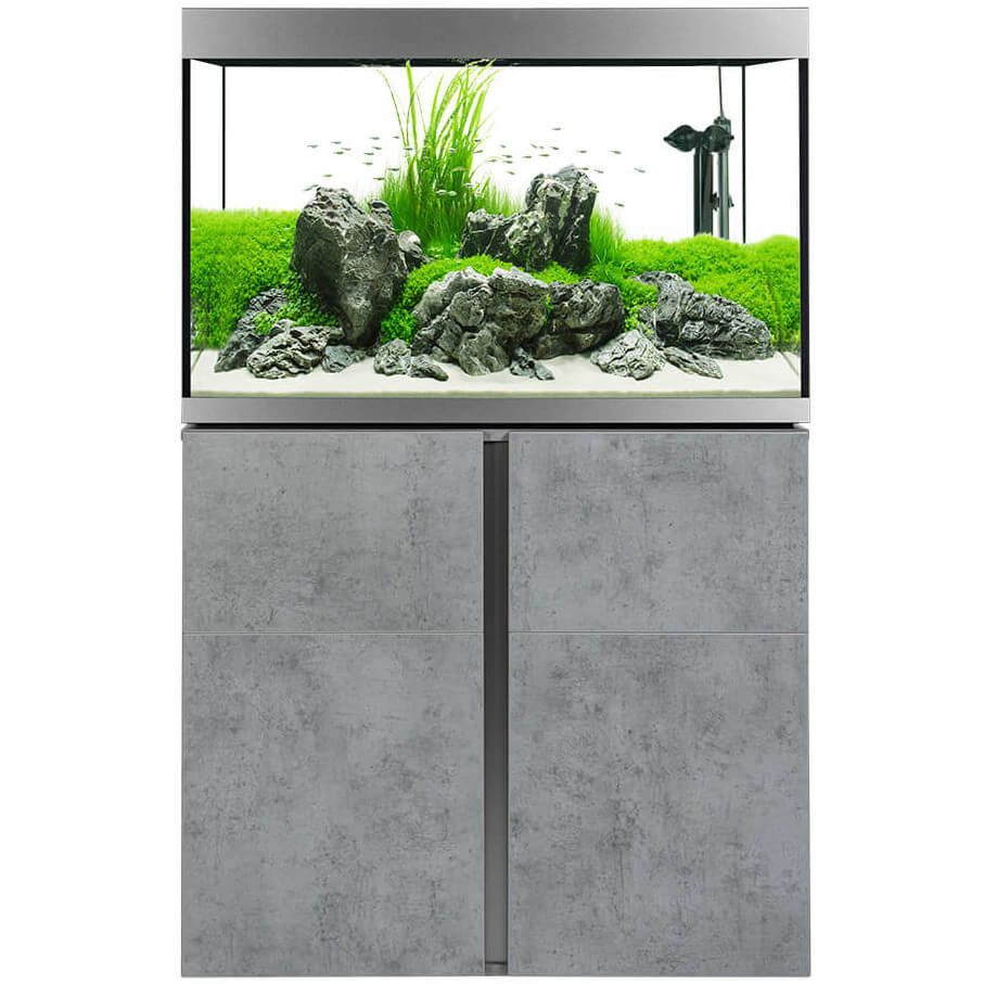 Fluval Siena 270 Akwarium zestaw LED beton