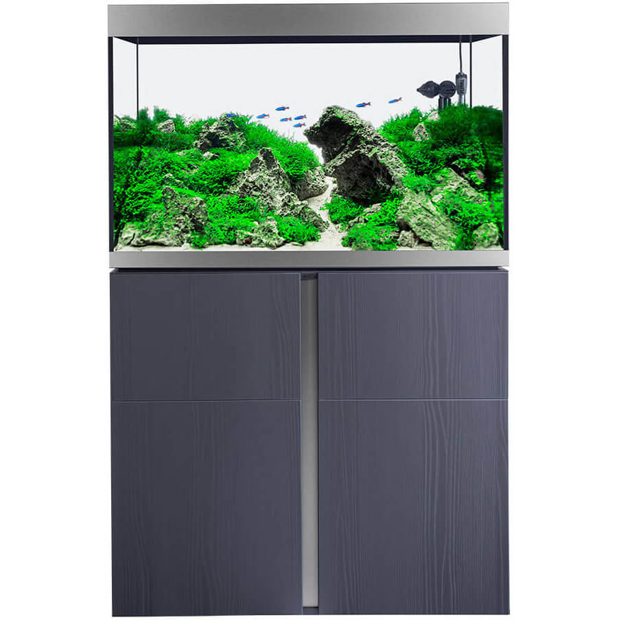 Fluval Siena 270 Akwarium zestaw LED grafitowy