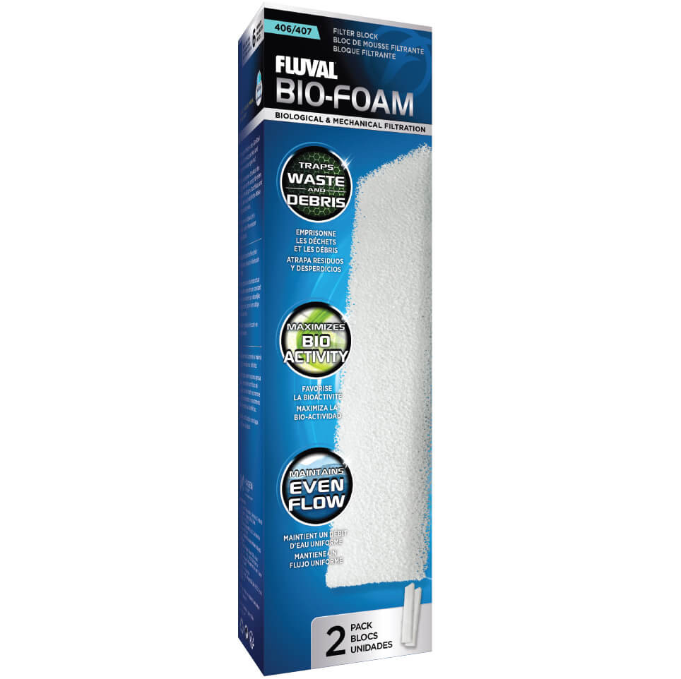 Fluval Wkład gąbkowy 2szt. do filtra 406/407