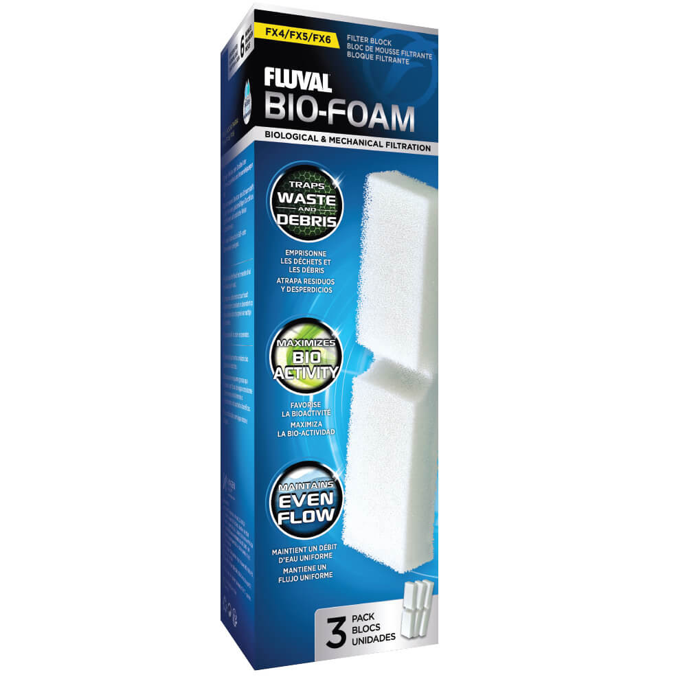 Fluval Wkład gąbkowy 3szt. do filtra FX-4/FX-5/FX-6