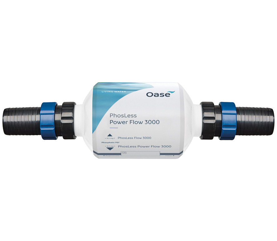 Oase PhosLess Power Flow 3000 Pochłania fosforany 150g w oczku wodnym