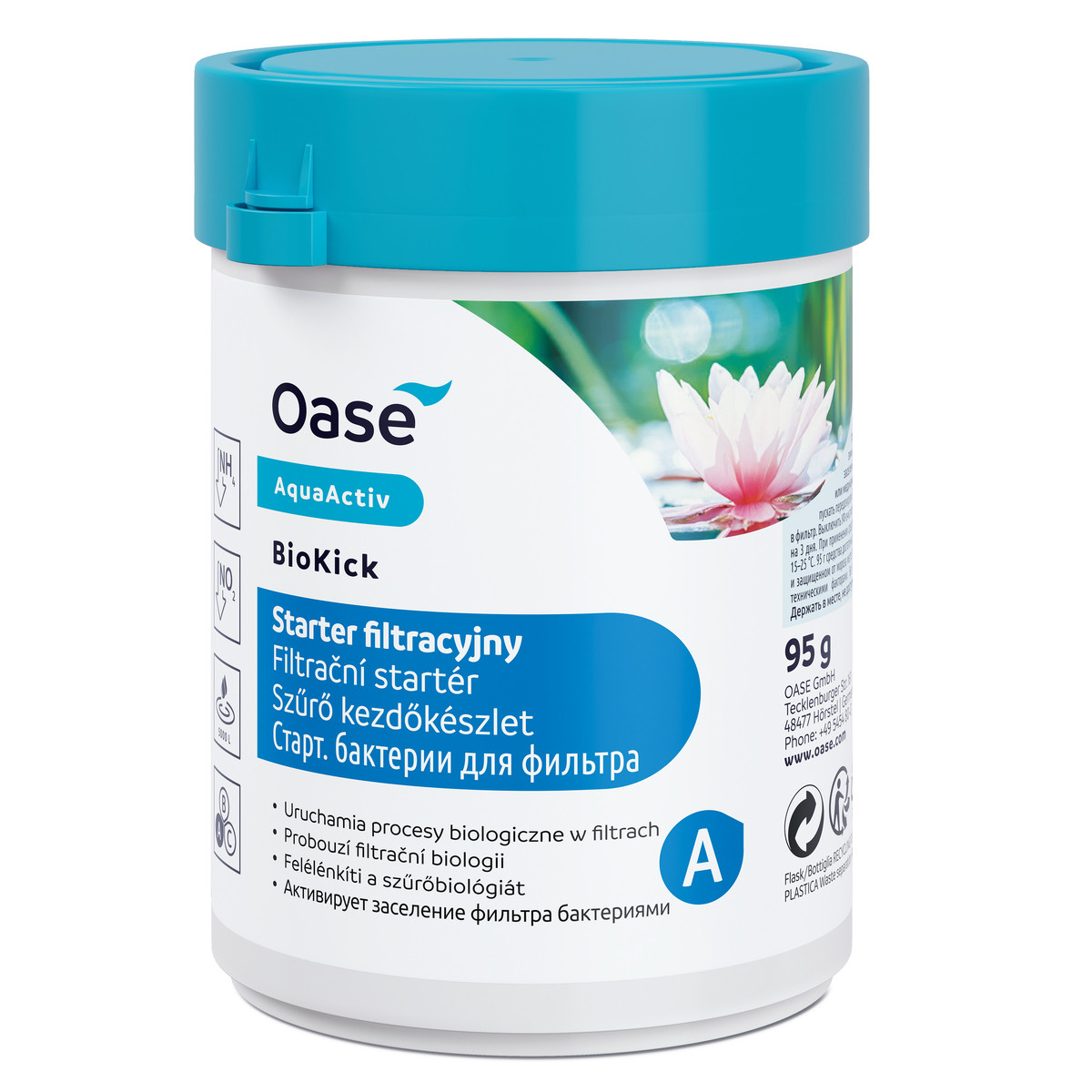 Oase AquaActiv BioKick 100ml - bio-starter do filtra