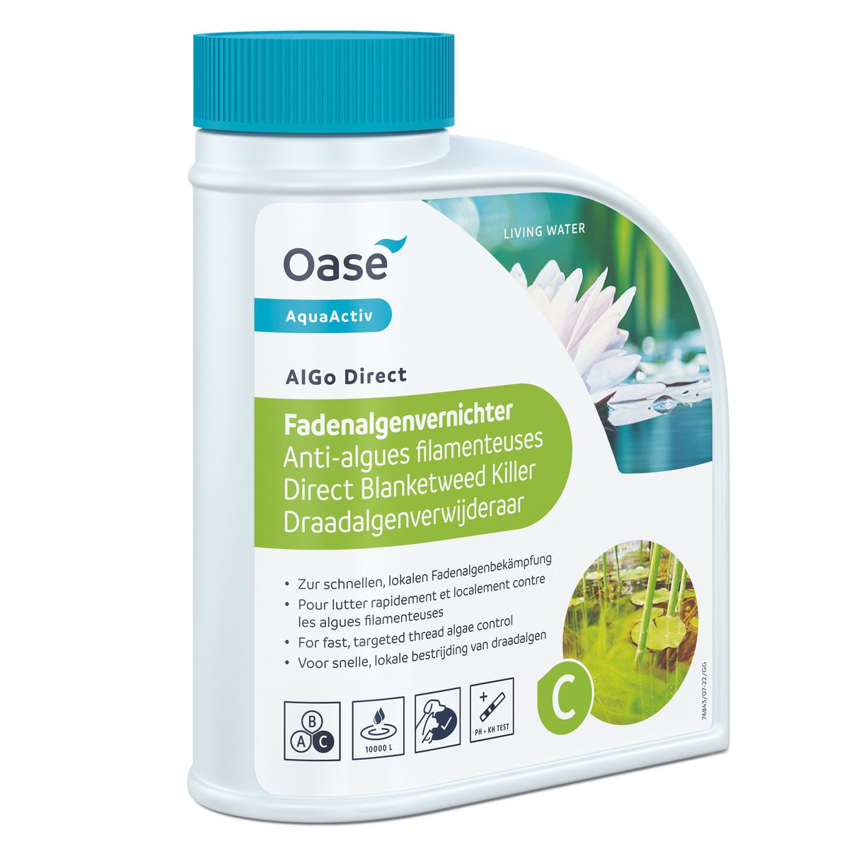 Oase AquaActiv Algo Direct 500ml usuwa glony nitkowate