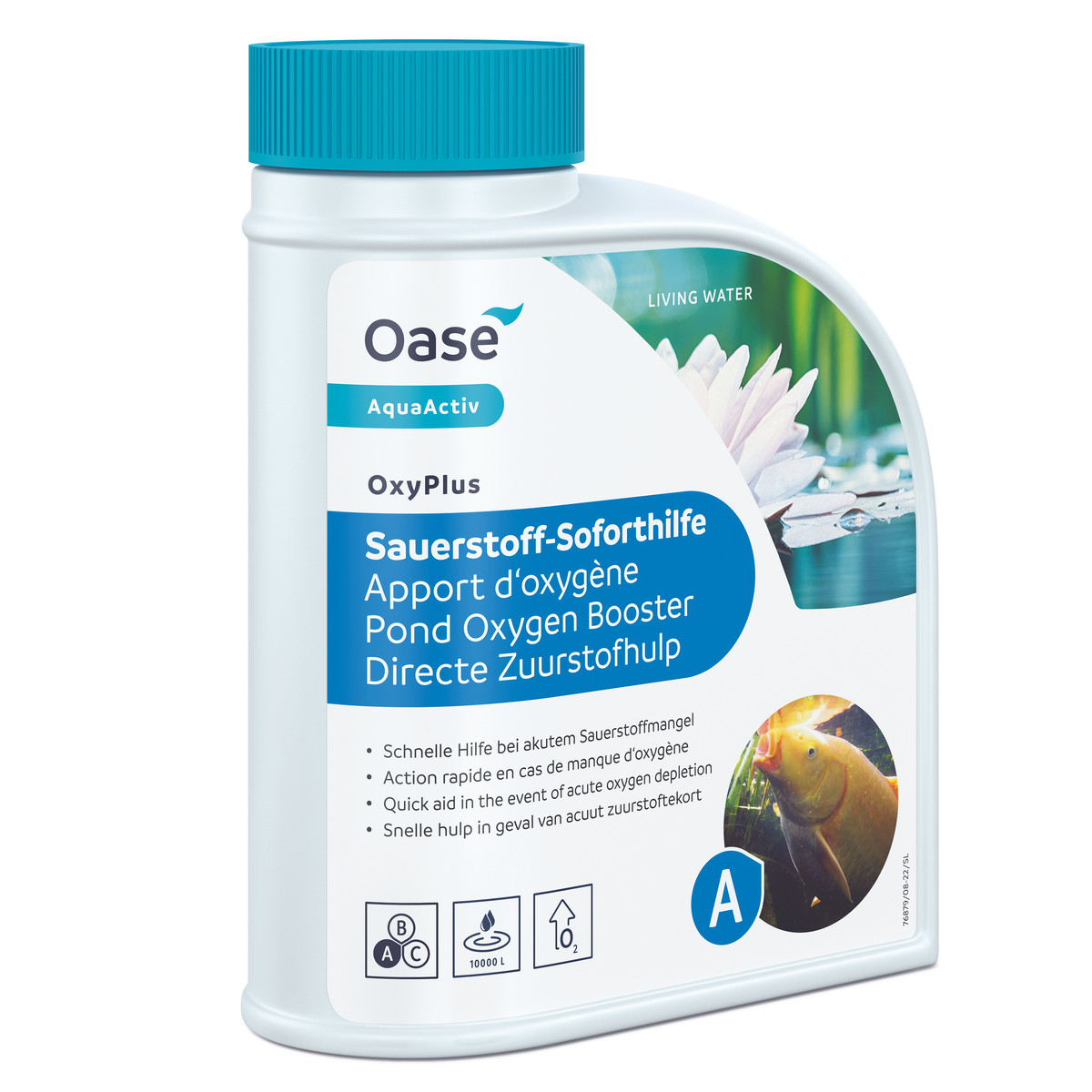 Oase AquaActiv OxyPlus 500ml Podwyższa poziom tlenu w oczku
