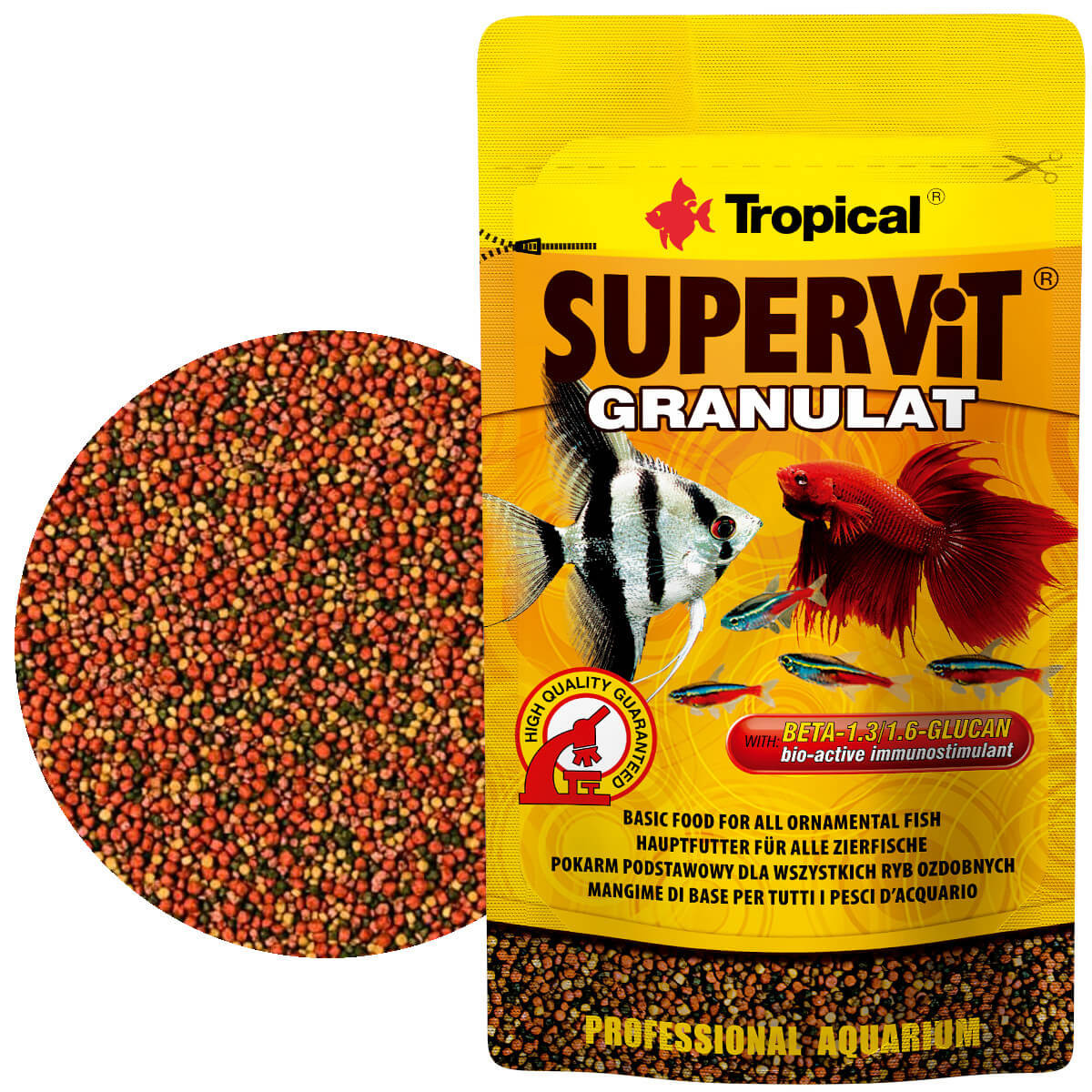 Tropical Supervit Granulat 10g Pokarm dla ryb