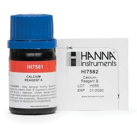 Hanna Instruments HI 758-26 Uzupełnienie Ca Reagenty w płynie do mini fotometru wapń, 25 testów