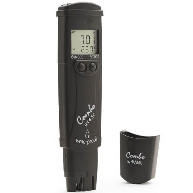 Hanna Instruments Hi 98129 Tester Combo, pH/EC/TDS/°C