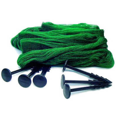 Happet Siatka ochronna 6x4m do oczka wodnego + bolce
