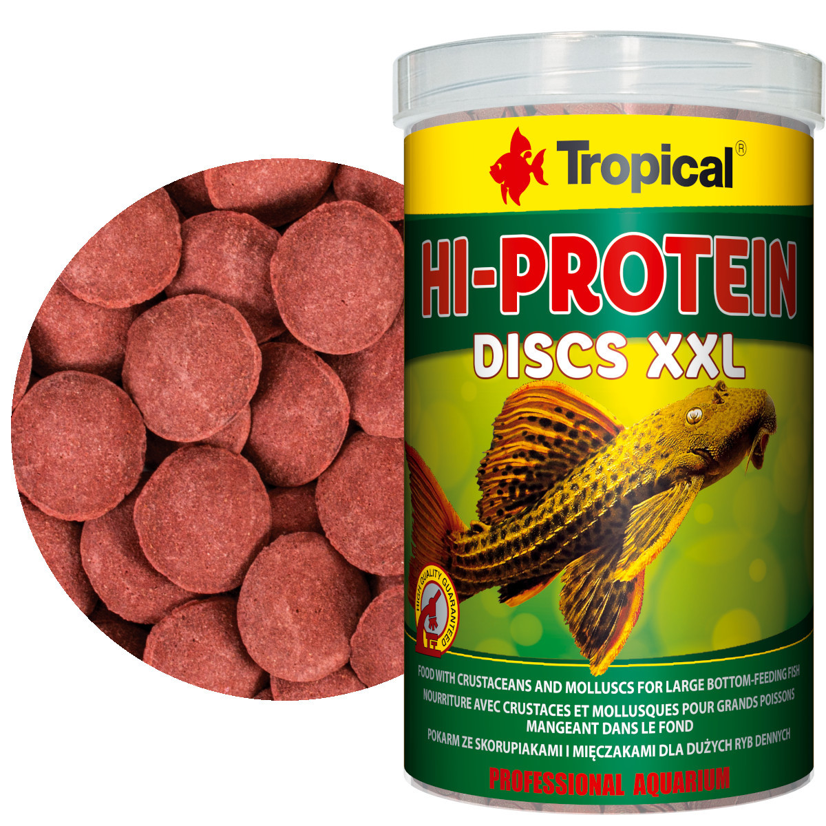 Tropical Hi-Protein Discs XXL 1000ml - 500g Pokarm tabletki