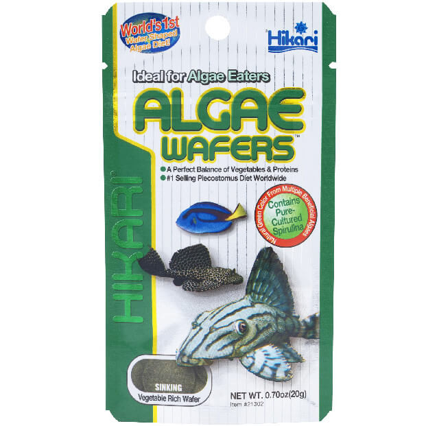 Hikari Algae Wafers 20g - Pokarm dla glonojadów