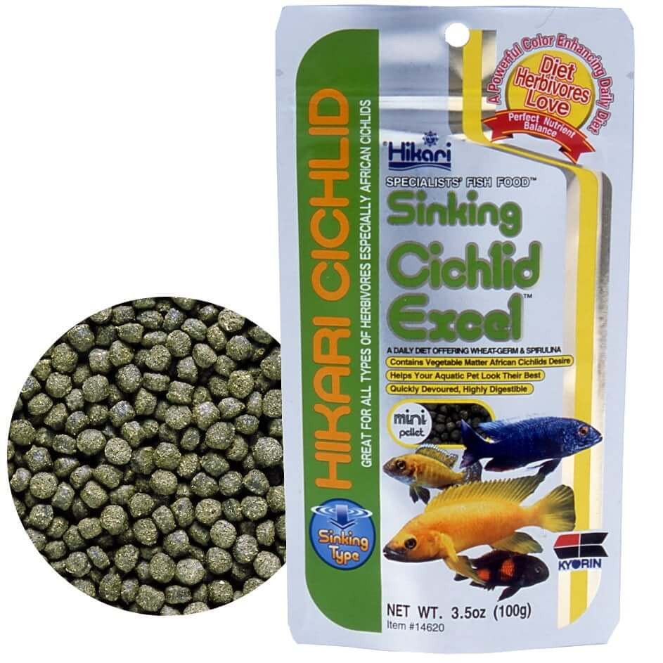 Hikari Cichlid Sinking Excel Mini 100g pielęgnice